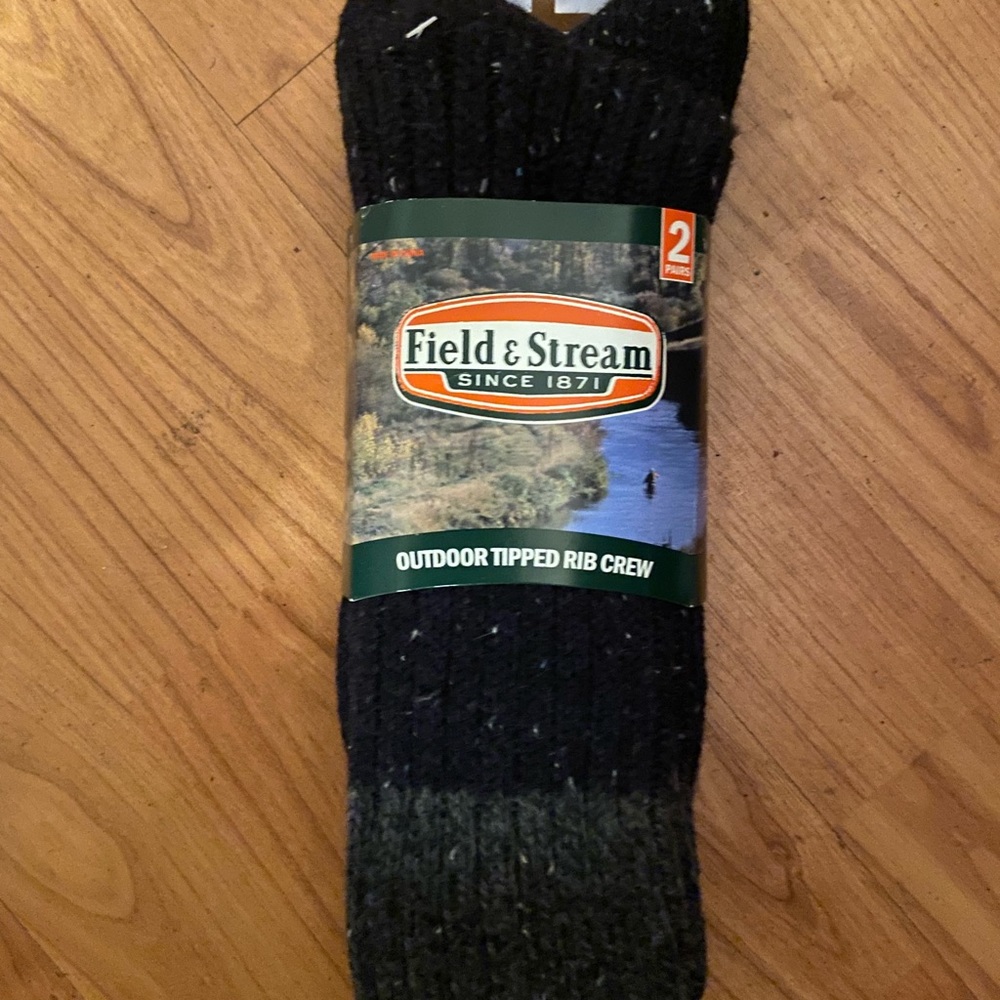 Outdoor Field and Stream wool sock